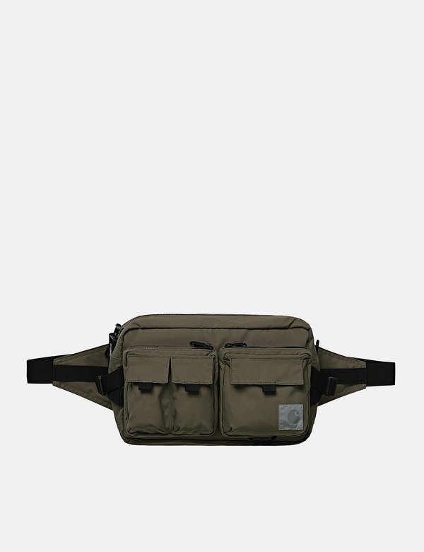Carhartt-WIP WIP Elmwood Hip Bag - Moor Green Carhartt-WIP WIP Elmwood Hip Bag - Moor Green