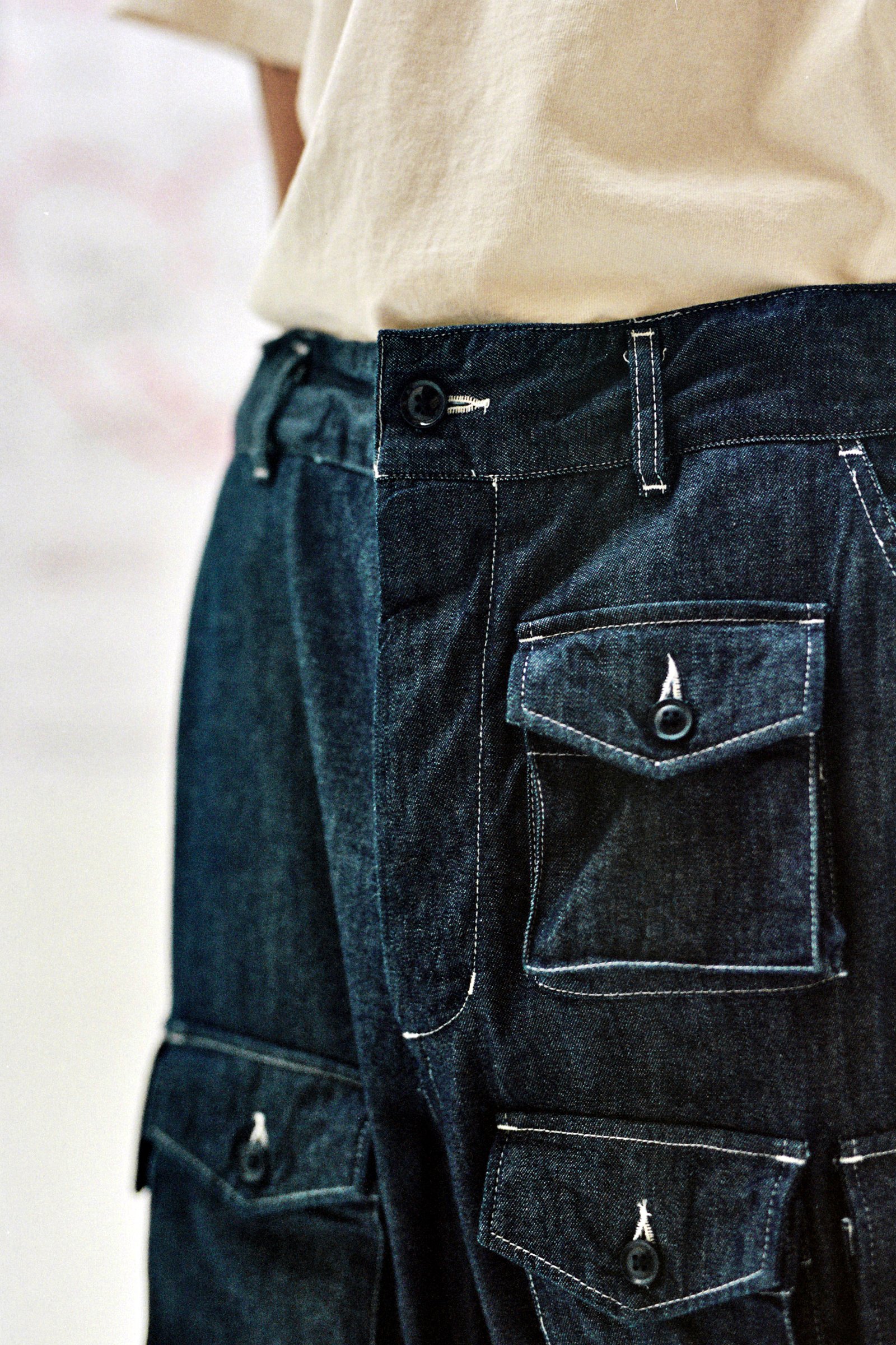 Engineered Garments FA 8oz Cone Denim Pant - Indigo | Garmentory