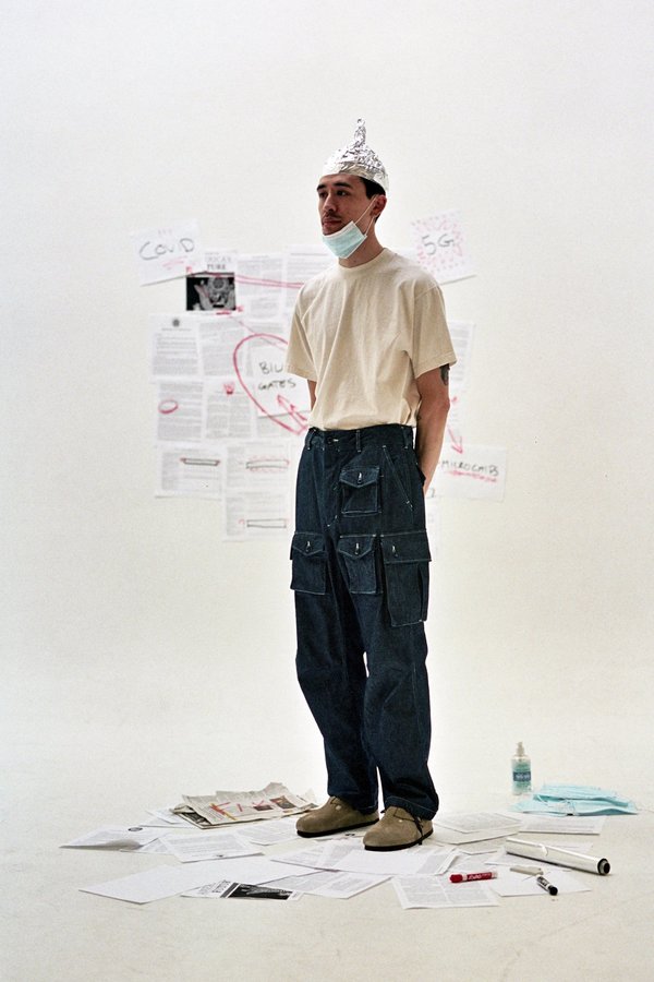 Engineered Garments FA 8oz Cone Denim Pant - Indigo | Garmentory