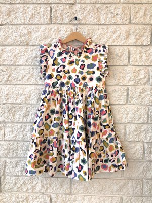 open lace back dress Pink Chicken Arianna Bubble
