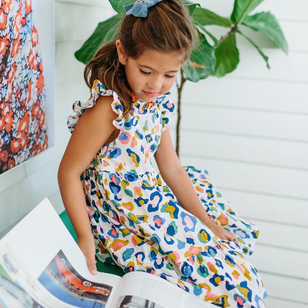 pink chicken leopard dress Kids Pink Chicken Jennifer Dress
