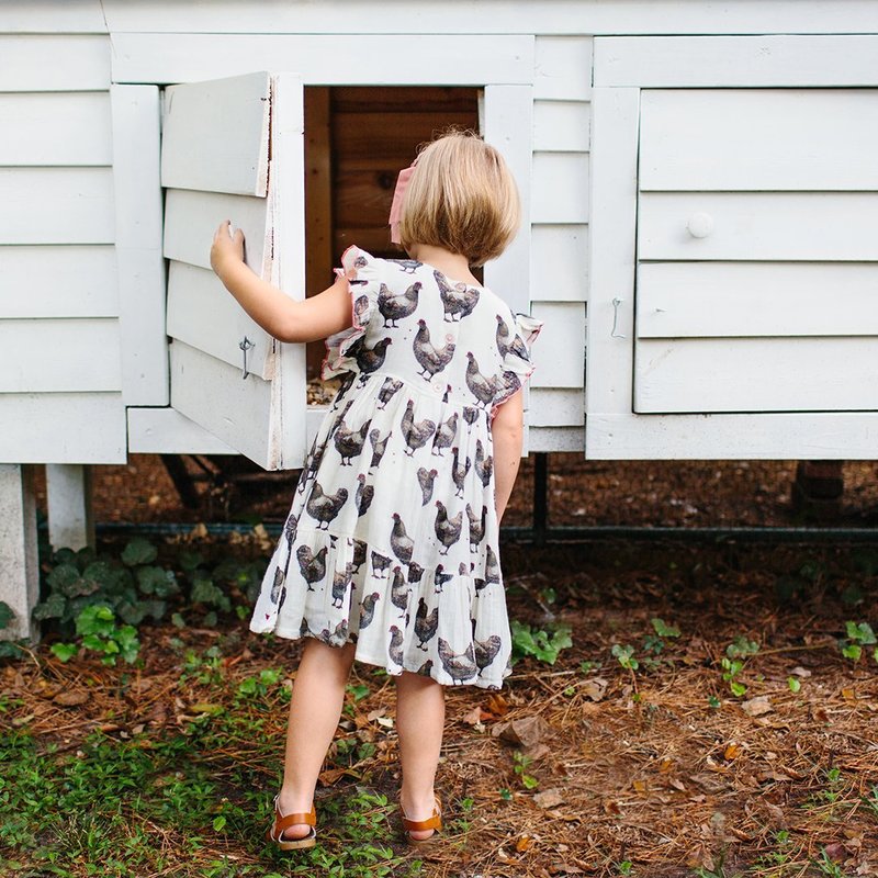 pink chicken kit dress Pink Chicken | Quality Children's Clothing