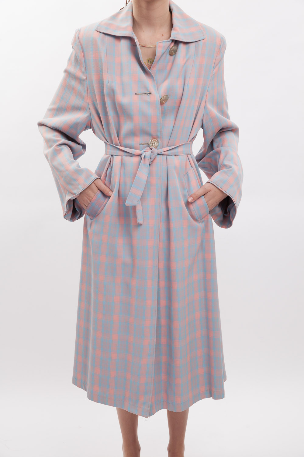 HOH Curate Pink Panther Trench Garmentory
