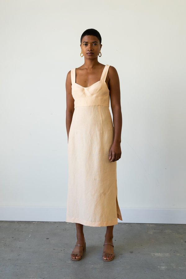 Waltz Bralette Dress - Apricot Waltz Bralette Dress - Apricot