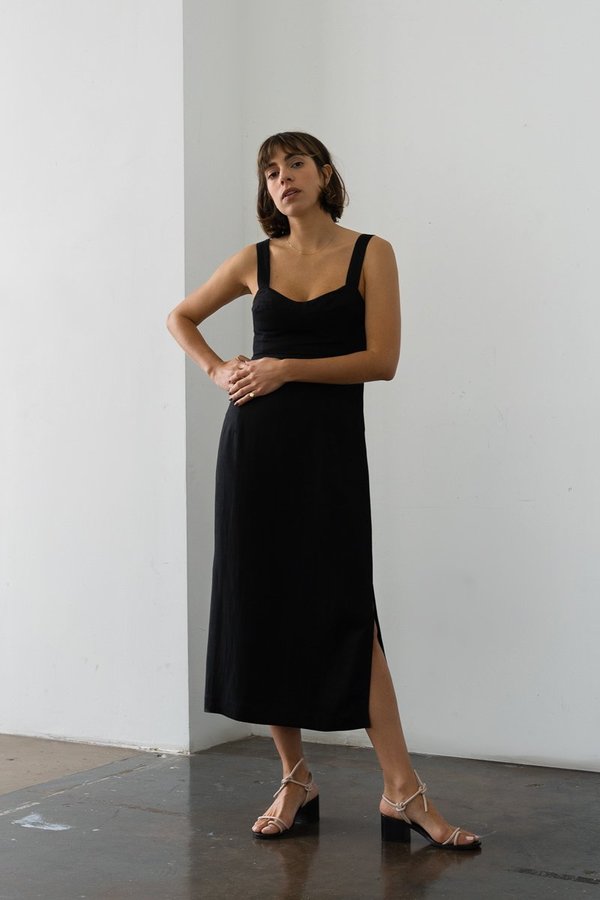 Waltz Bralette Dress - Black Waltz Bralette Dress - Black