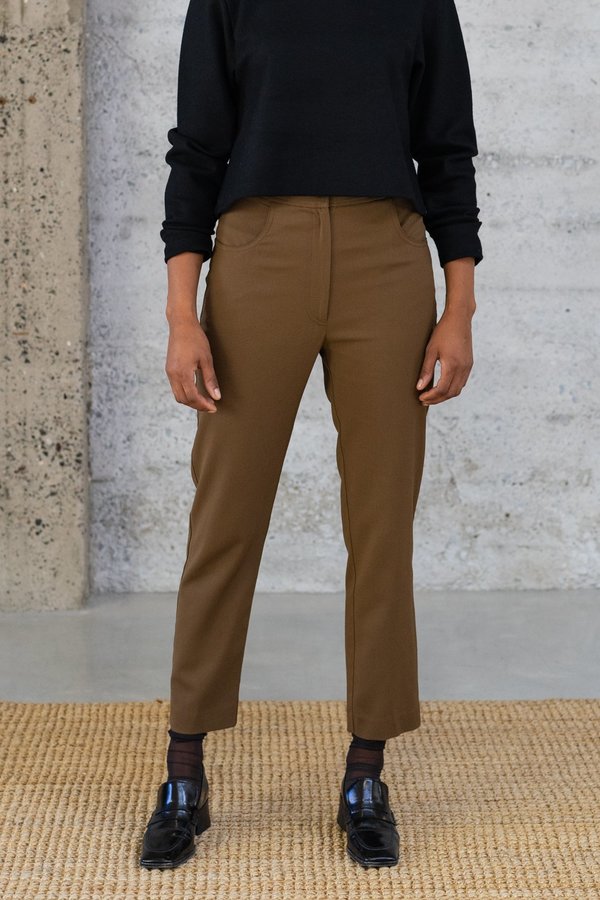 Waltz Cigarette Trousers - Bronze Waltz Cigarette Trousers - Bronze
