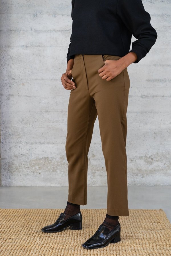 Waltz Cigarette Trousers - Bronze Waltz Cigarette Trousers - Bronze