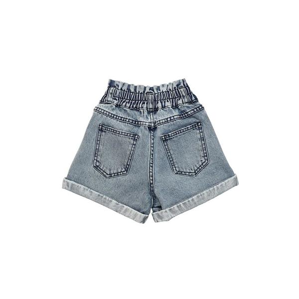 kids The New Society Lola Short - Light Blue Denim kids The New Society Lola Short - Light Blue Denim