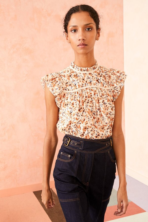 Ulla Johnson Etta Top - Pearl Ulla Johnson Etta Top - Pearl