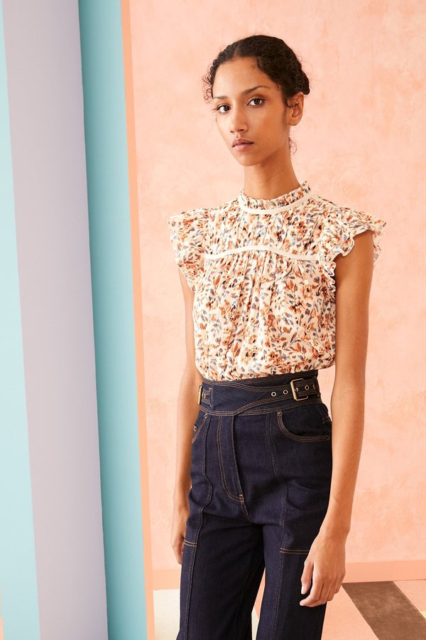Ulla Johnson Etta Top - Pearl Ulla Johnson Etta Top - Pearl