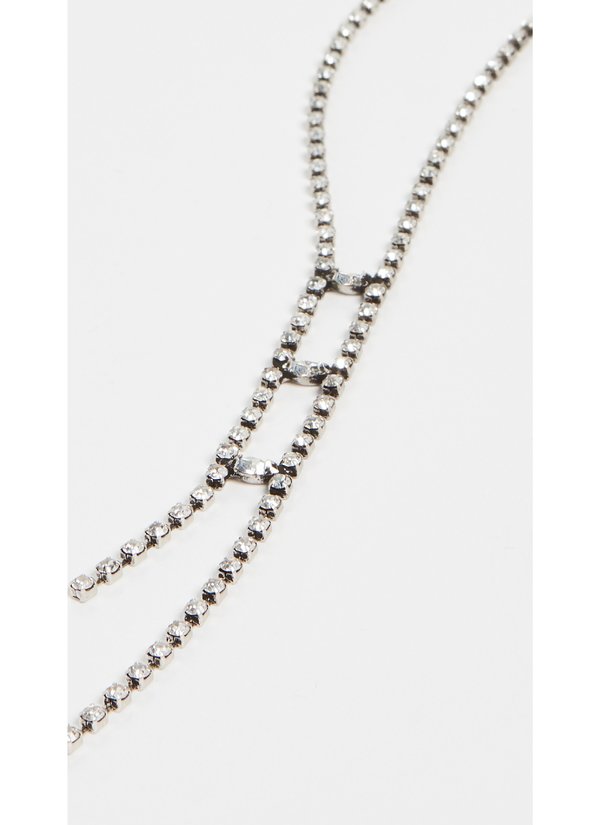 Dannijo Olivia Necklace - silver 