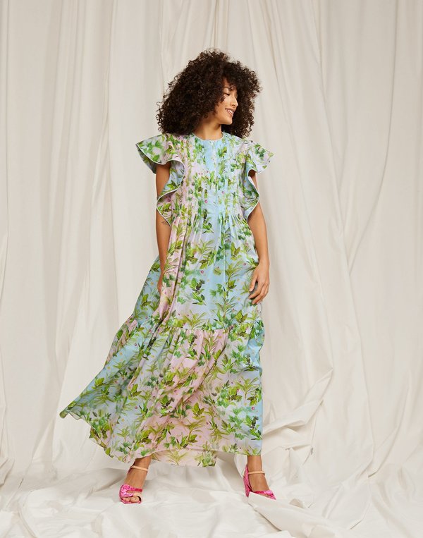 cynthia rowley floral maxi dress Cynthia Rowley Nairobi Tropical Kaftan