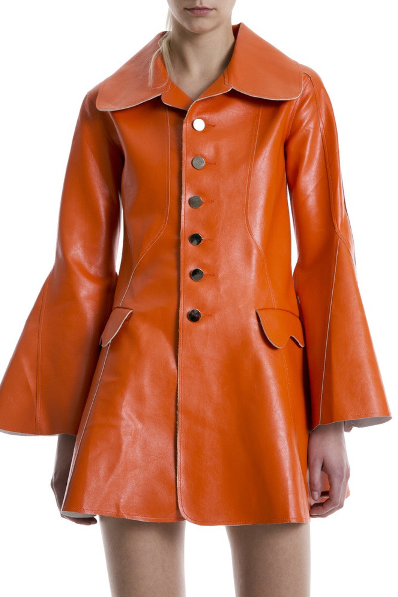 アトリエGG Twiggy coat JH.Zane Twiggy Coat - Orange | Garmentory