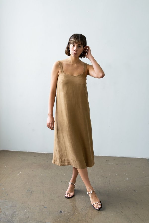 Waltz Wave Dress - Caramel Waltz Wave Dress - Caramel