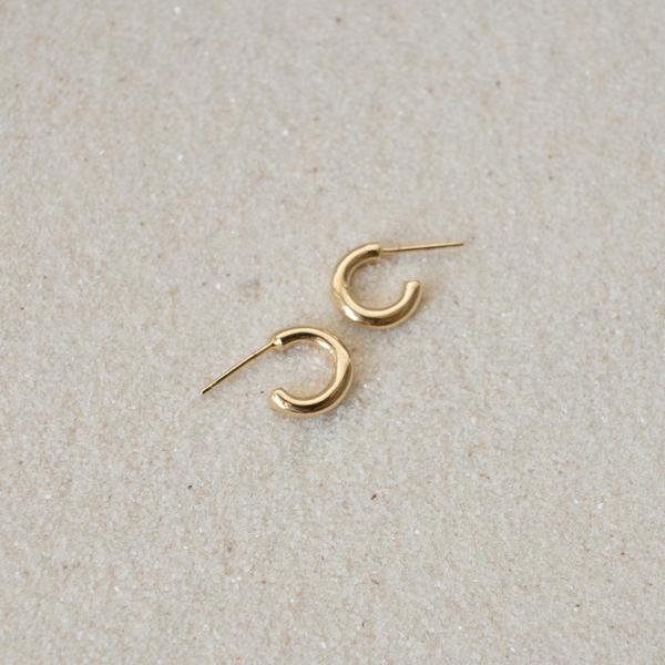Merewif Lil Jane Hoops - Gold Merewif Lil Jane Hoops - Gold