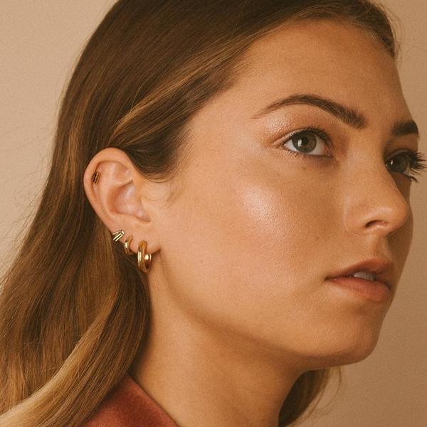 Merewif Lil Jane Hoops - Gold Merewif Lil Jane Hoops - Gold