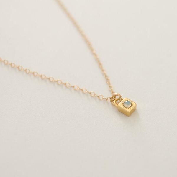 Merewif Loner Necklace - Opal/Gold Merewif Loner Necklace - Opal/Gold