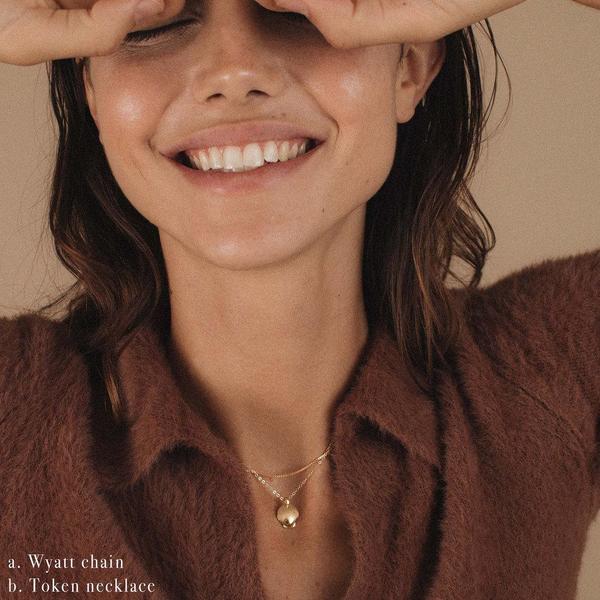 Merewif Token Necklace - Gold Merewif Token Necklace - Gold