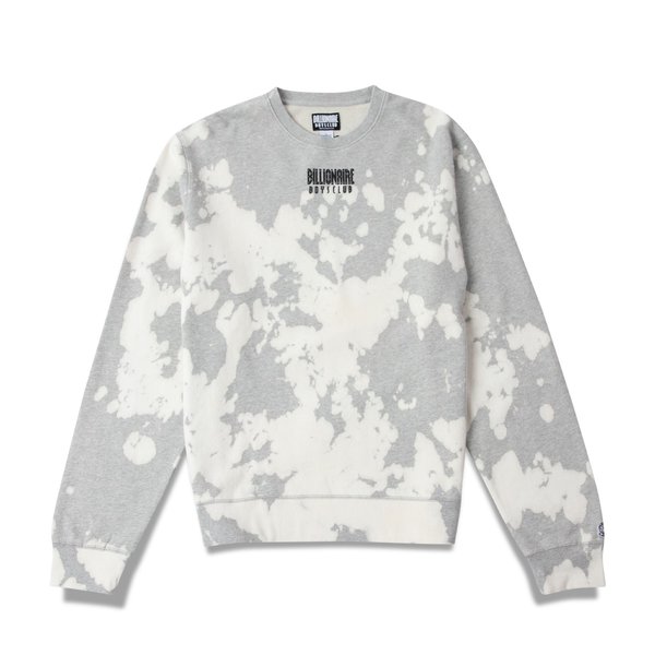 Billionaire Boys Club BB Straight Font Crewneck - Gray Billionaire Boys Club BB Straight Font Crewneck - Gray