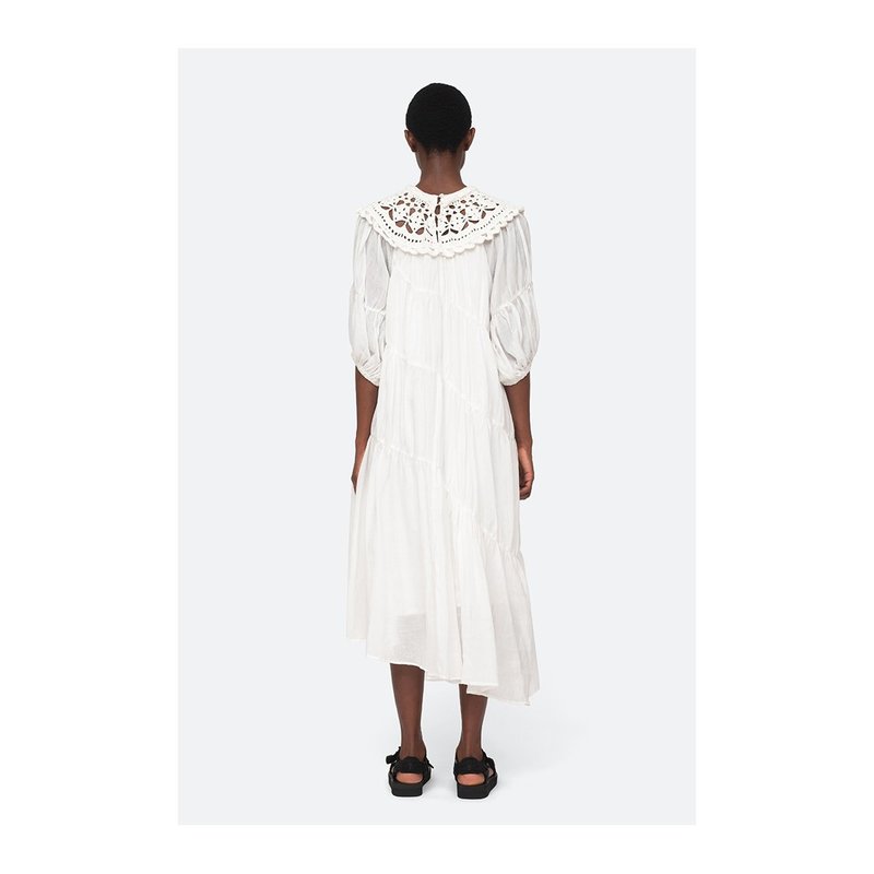 Sea NY Cleo Crochet Combo Dress | Garmentory