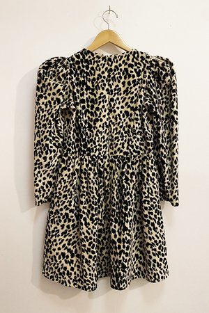 Batsheva Velvet Mini Dress - Leopard Batsheva Velvet Mini Dress - Leopard