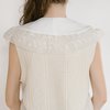 Serena Orlando Large Collar - White - Thumbnail 8