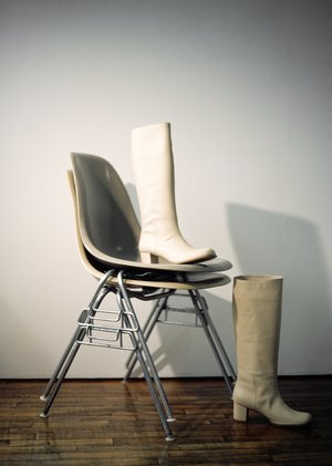 Amomento New Long Boots - Beige Amomento New Long Boots - Beige