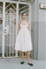 Sandy Liang Camden Dress - Panna Cotta - Thumbnail 1