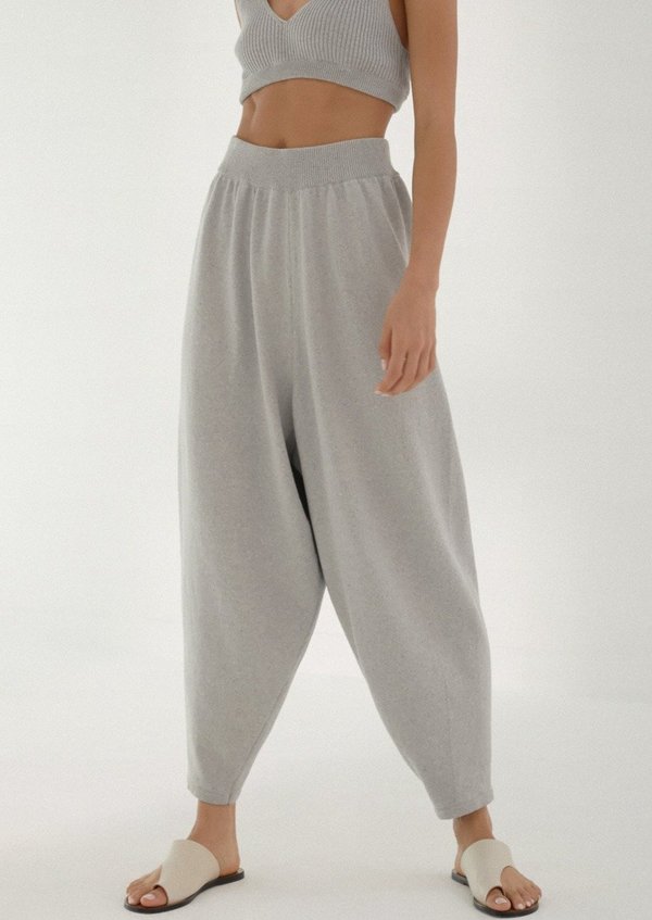 Mónica Cordera Knit Pants - Pearl Blue Mónica Cordera Knit Pants - Pearl Blue