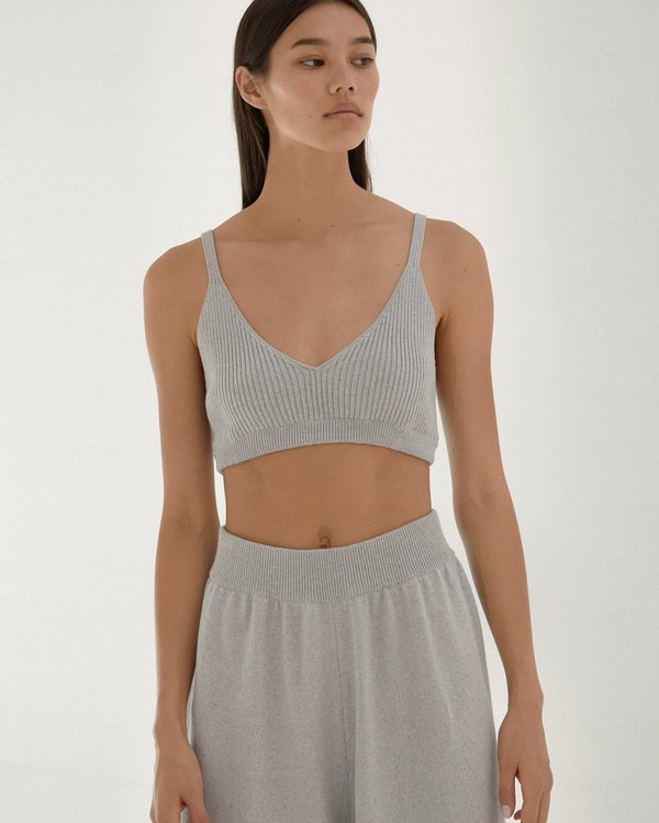 Mónica Cordera Knit Pants - Pearl Blue Mónica Cordera Knit Pants - Pearl Blue