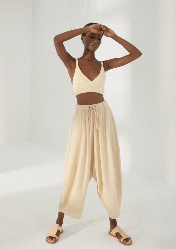Mónica Cordera Maxi Linen Pants - Sand Mónica Cordera Maxi Linen Pants - Sand
