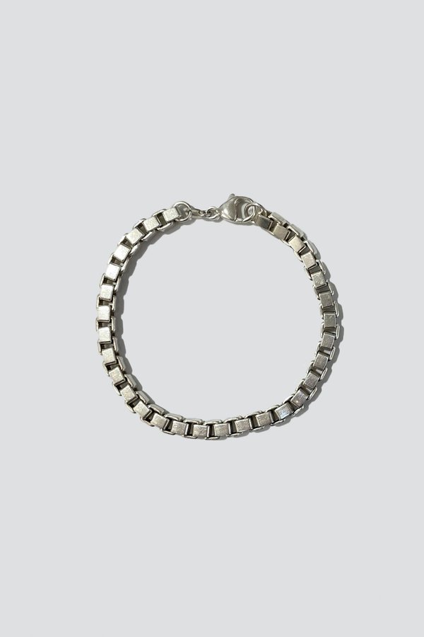 Sterling Silver Box Chain Bracelet Sterling Silver Box Chain Bracelet