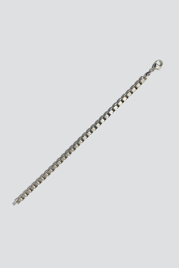 Sterling Silver Box Chain Bracelet Sterling Silver Box Chain Bracelet