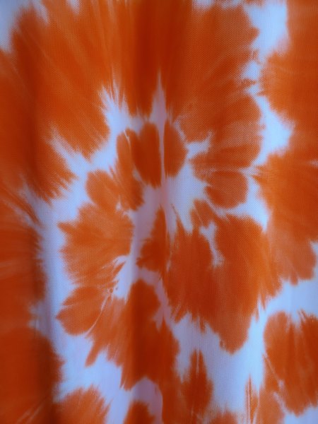Nomia Long Sleeve Dress - Tangerine Tie-Dye Nomia Long Sleeve Dress - Tangerine Tie-Dye