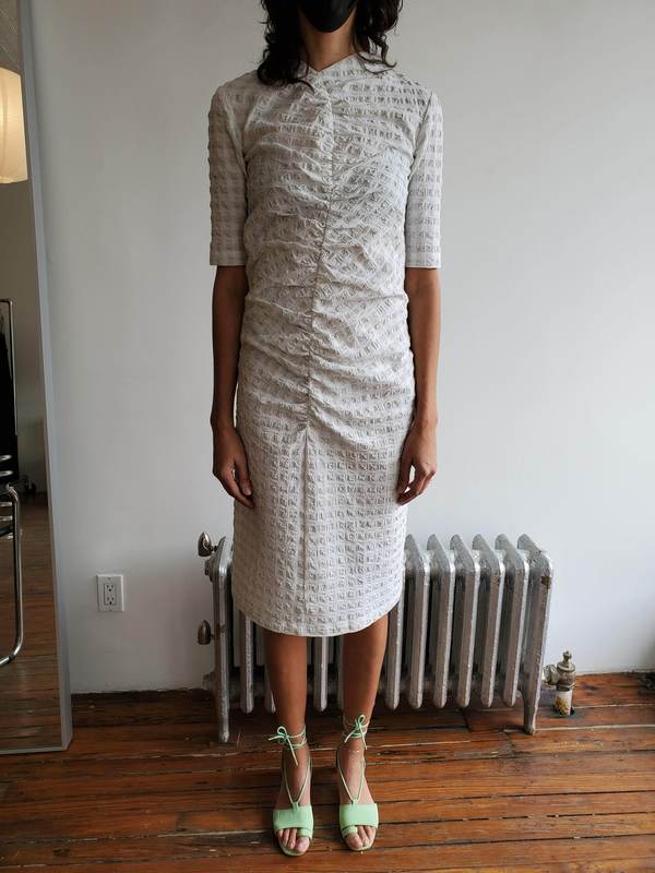 Nomia Short Sleeve Gathered Dress Nomia Short Sleeve Gathered Dress