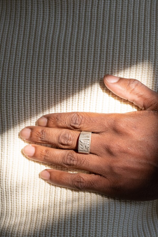 Vintage Sterling Ethiopian Lion Of Judah Ring No. 2 Vintage Sterling Ethiopian Lion Of Judah Ring No. 2
