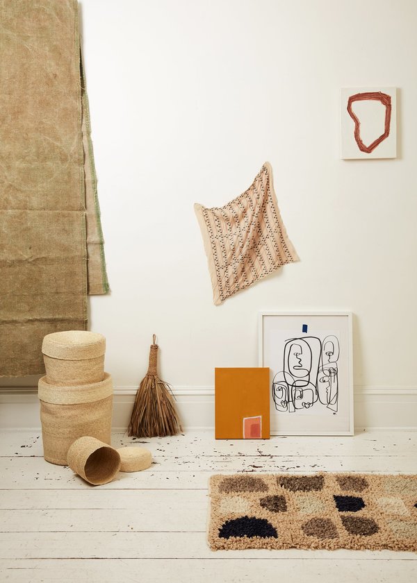 Minna Goods Large Palm Basket Minna Goods Large Palm Basket