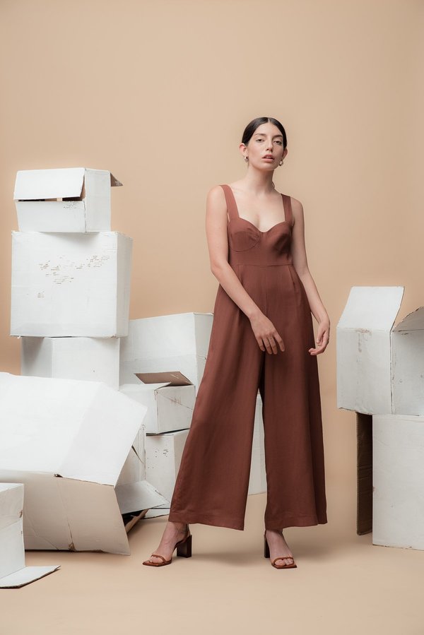 Waltz Bralette Jumpsuit - Andorra Waltz Bralette Jumpsuit - Andorra