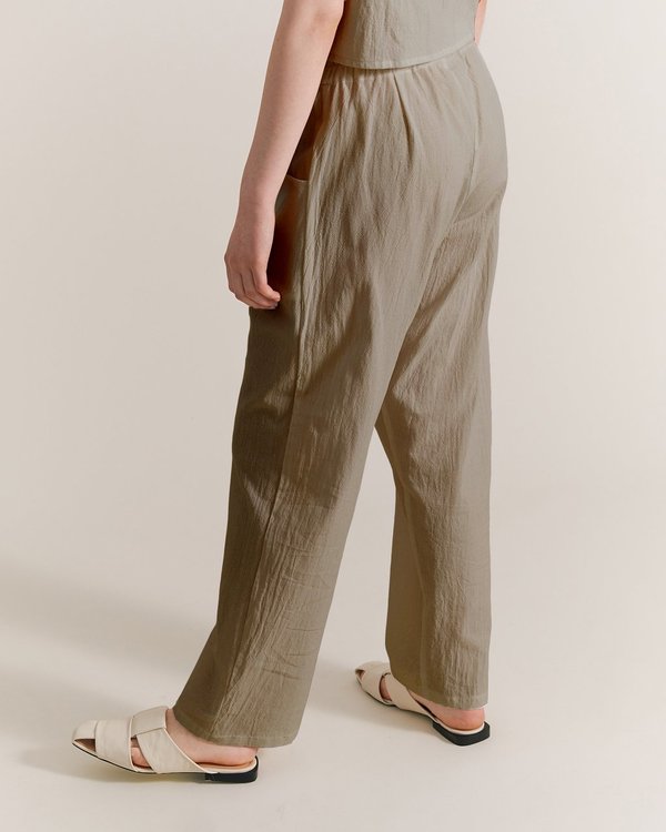 Maria Morgana hera cotton pants - sage Maria Morgana hera cotton pants - sage