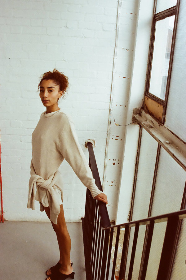 The Bibio Project ORGANIC COTTON SWEATER - natural The Bibio Project ORGANIC COTTON SWEATER - natural