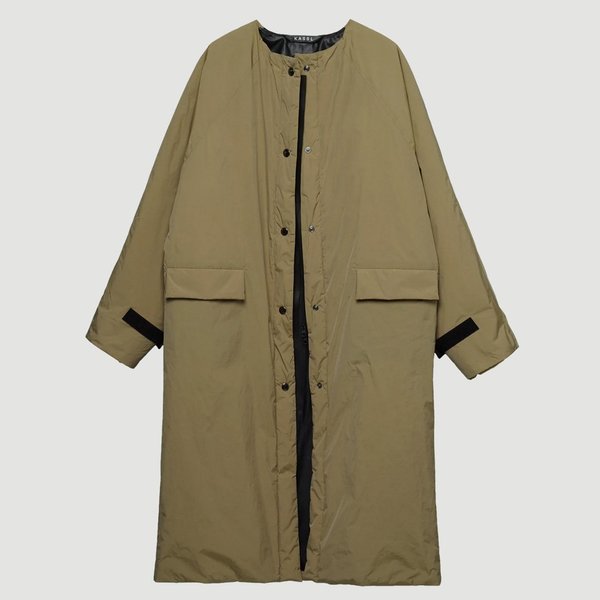 KASSL EDITIONS Tafta Padded Coat - Camel KASSL EDITIONS Tafta Padded Coat - Camel