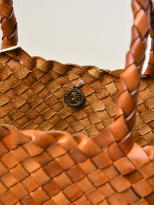 Dragon Lunch Basket Without Lining - Tan Dragon Lunch Basket Without Lining - Tan