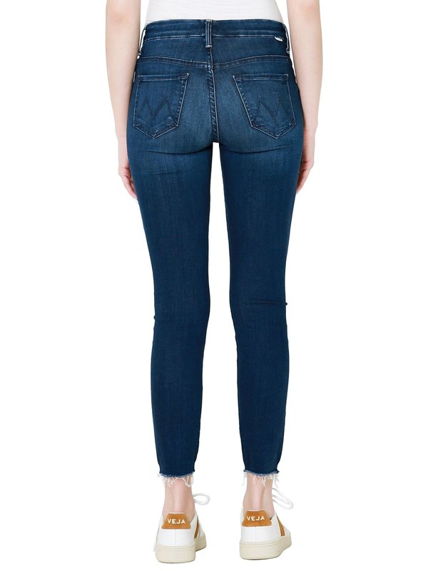 Mother Denim The High Waisted Looker Ankle Fray - Tongue In Chic Mother Denim The High Waisted Looker Ankle Fray - Tongue In Chic