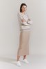 Laing Home Harry Pencil Skirt - Wheat - Thumbnail 1