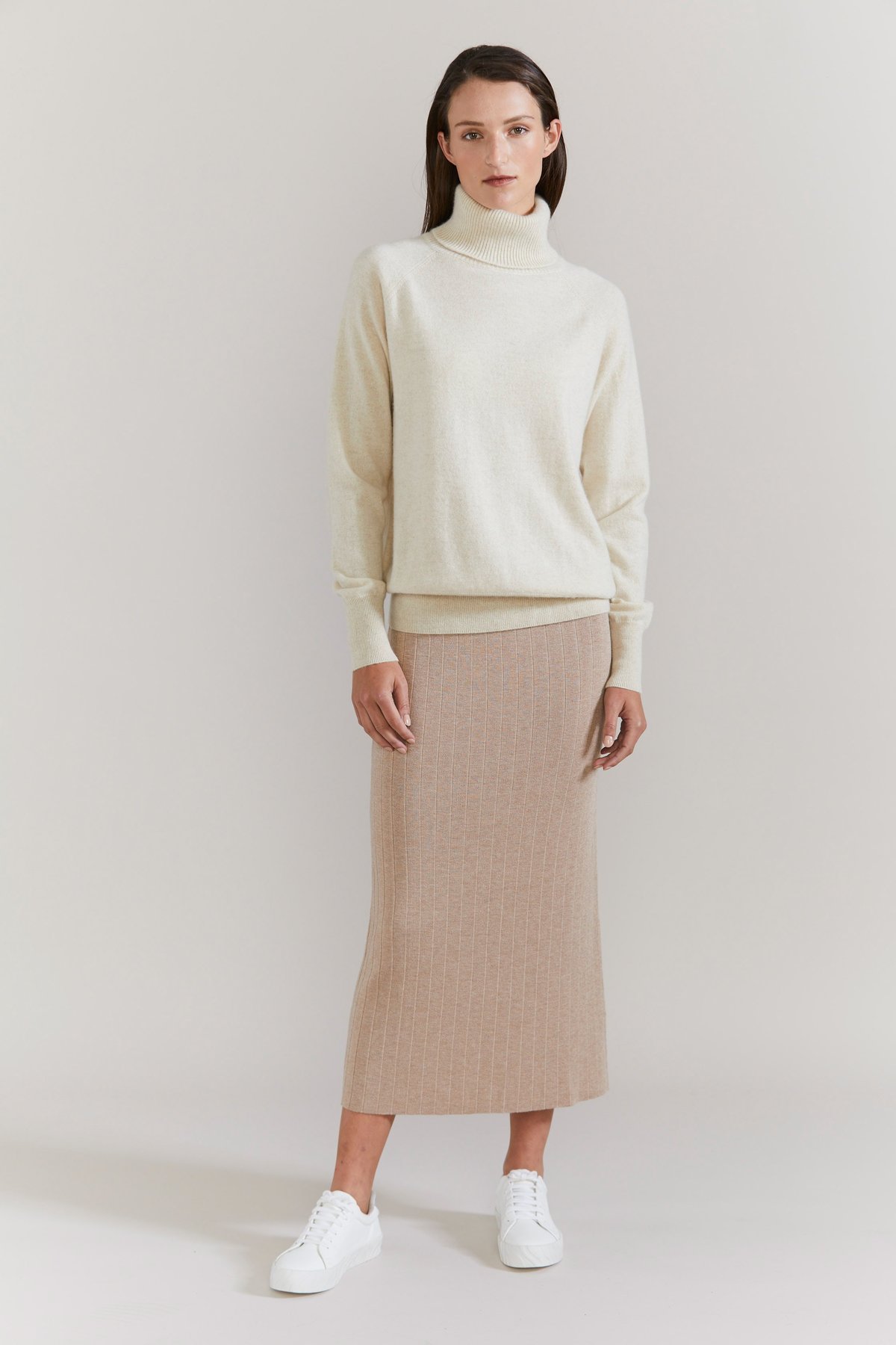 Laing Home Harry Pencil Skirt - Wheat - Image 4 of 4