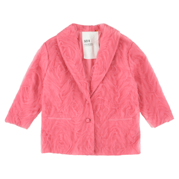 Kids caroline bosmans tulle jacket - pink Kids caroline bosmans tulle jacket - pink