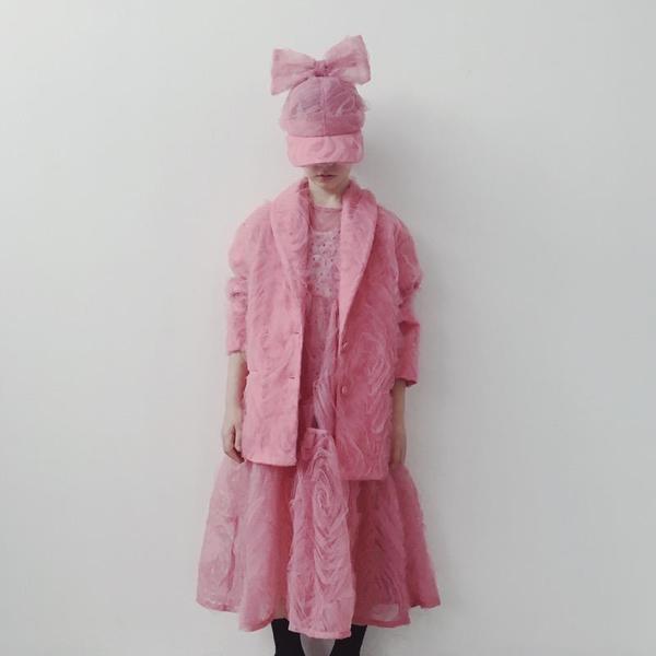 Kids caroline bosmans tulle jacket - pink Kids caroline bosmans tulle jacket - pink