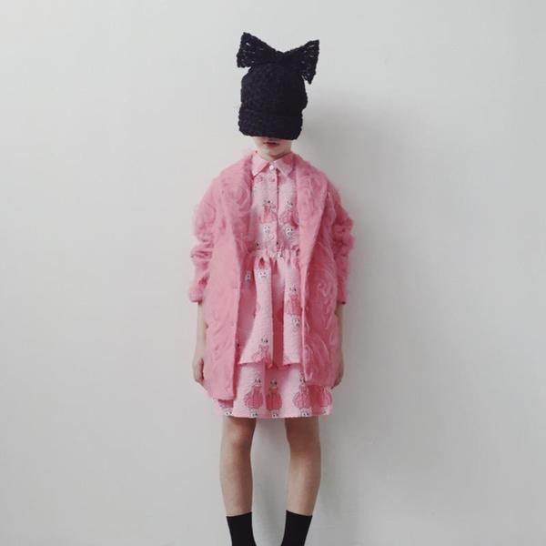 Kids caroline bosmans layered dress - poppy princess Pink Kids caroline bosmans layered dress - poppy princess Pink