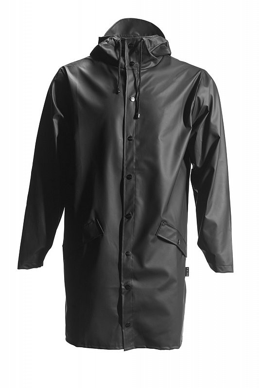 Unisex Rains Hooded Rain Long Jacket Unisex Rains Hooded Rain Long Jacket