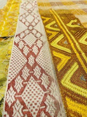 UNISEX Yesaet Inittogether RE-Imagined scarf UNISEX Yesaet Inittogether RE-Imagined scarf